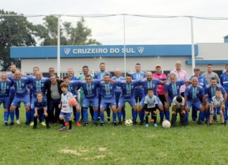 Santa Rosa do Sul inaugura novo gramado e sistema de irrigação