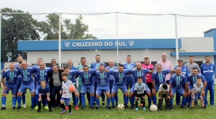 Santa Rosa do Sul inaugura novo gramado e sistema de irrigação