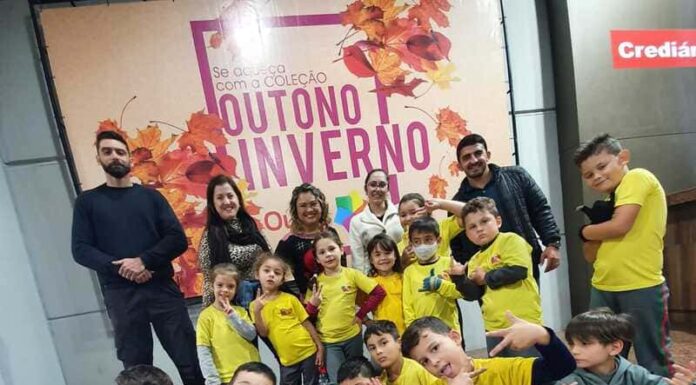 Alunos da Escola Alda Santo de Vargas, Visitam Shopping Japonês
