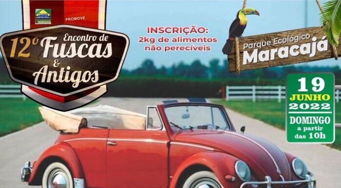 Maracajá realiza encontro de Fuscas e Antigos