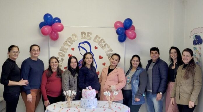 Gestantes recebem kit natalidade em Santa Rosa do Sul