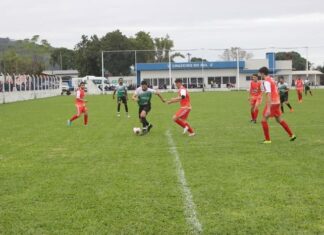 Goleada na abertura do campeonato municipal de Santa Rosa do Sul