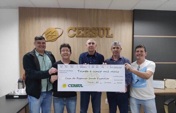 CERSUL repassa recursos para Casa de Repouso