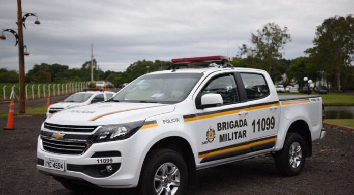Brigada Militar prende líder de grupo criminoso em Capão da Canoa Viatura Brigada Militar