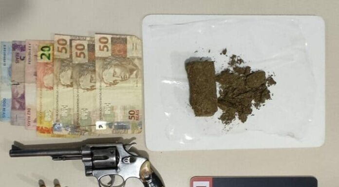 Homem é preso pela DIC por tráfico de drogas e posse de arma de fogo