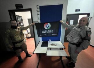 Homem comete furto em Passo de Torres e é capturado em Torres