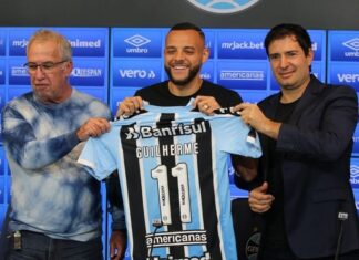Guilherme revela chamado do “paizão” Roger e se diz mais maduro em retorno ao Grêmio
