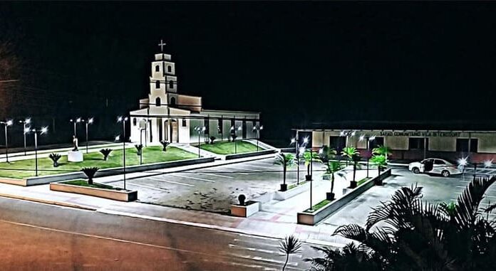 Vila Bitencourt celebra padroeira com nova praça, em Santa Rosa do Sul