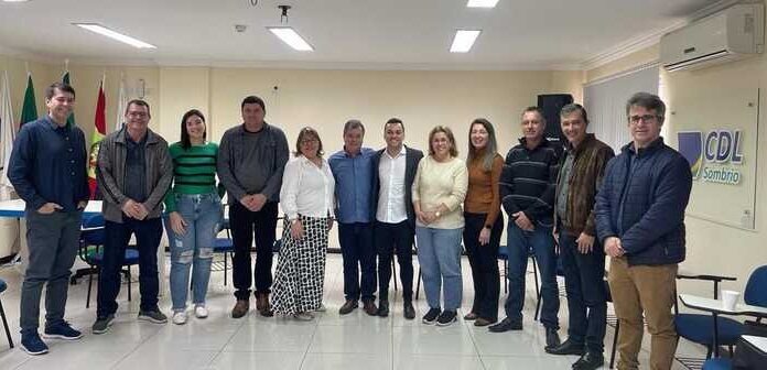 CDL recebe vereadores em rodada de conversa sobre rotativo de Sombrio