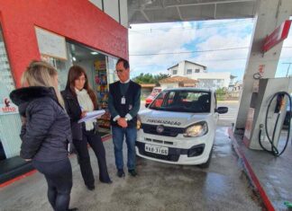 Procon e a Fiscalização de Sombrio orientam Postos de Combustíveis