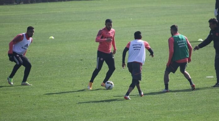 Wanderson trabalha com bola e pode voltar ao Inter contra o São Paulo