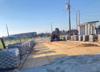Sombrio se transforma com obras em diversas ruas