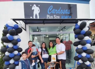 Cardosas Plusize Homem inaugura em Sombrio