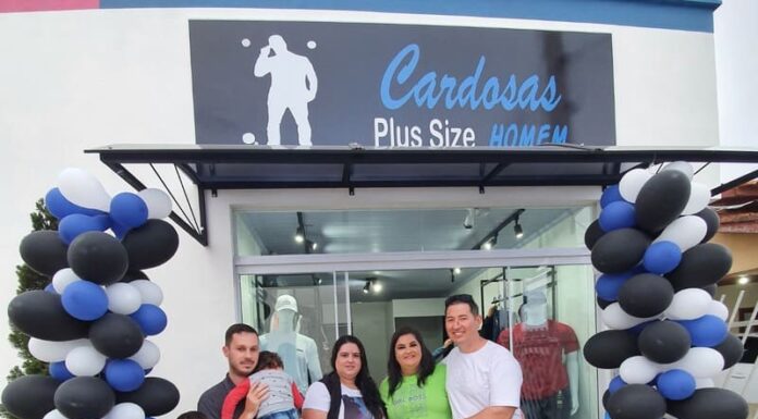 Cardosas Plusize Homem inaugura em Sombrio
