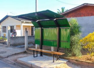 Praia Grande instala novos abrigos de ônibus