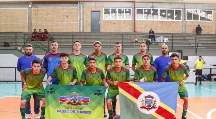 Passo de Torres volta a participar dos joguinhos abertos