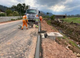 Timbé do Sul finalizando obra esperada por mais de 30 anos
