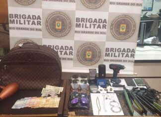 Casal chileno é preso com objetos furtados em Torres