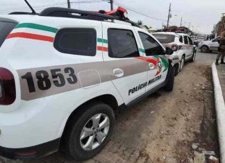 Grande operação da Polícia Militar captura dois assaltantes em Balneário Gaivota