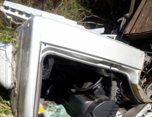 Identificado caminhoneiro que morreu em acidente na Serra do Faxinal