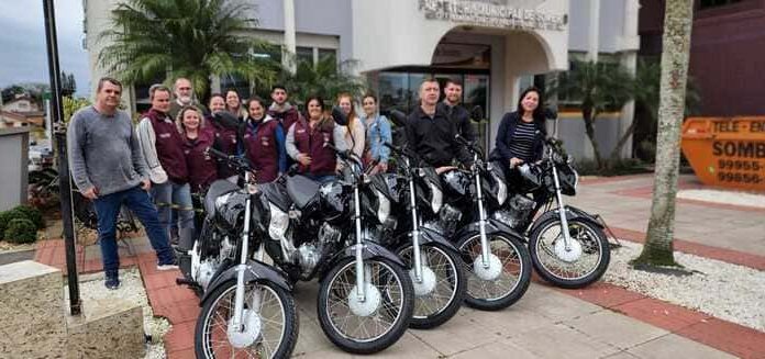 Prefeitura de Sombrio adquire cinco novas motos para epidemiologia