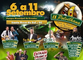Santa Rosa do Sul: Vai começar a Polvilhana!