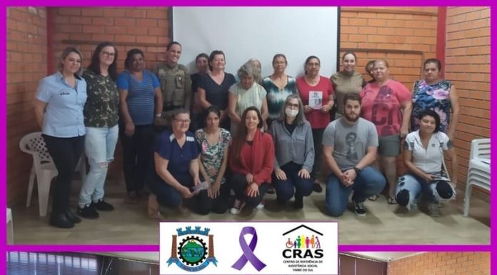 CRAS de Timbé do Sul realiza campanha do Agosto Lilás