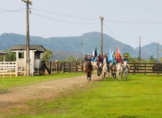 Chama Crioula passa por Timbé do Sul