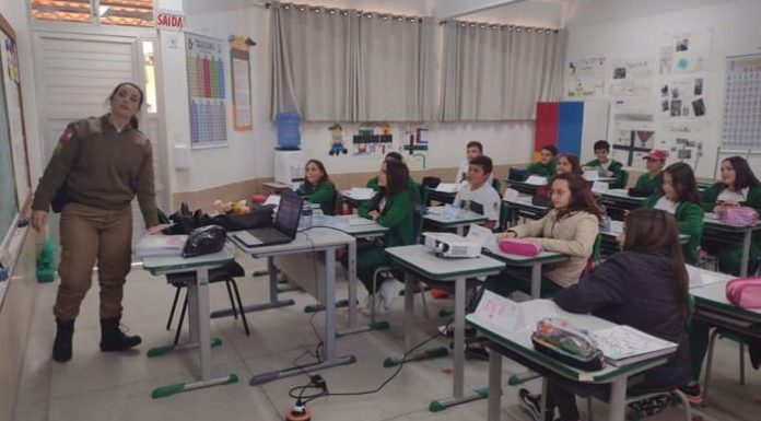 Proerd inicia projeto em escolas de Maracajá
