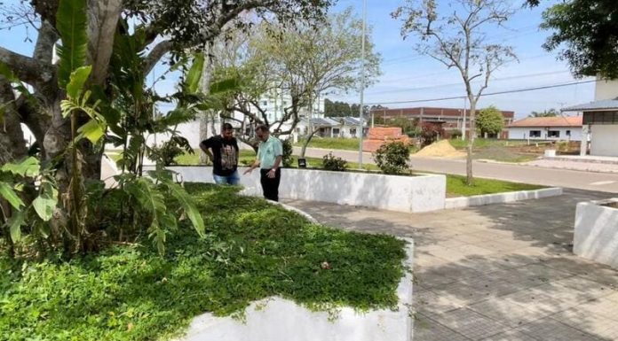 Praça em Maracajá vai ganhar um Coreto