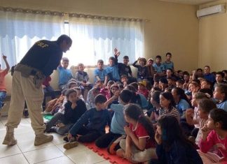 PRF inicia ações educativas nas escolas de Ermo, Turvo e Timbé do Sul