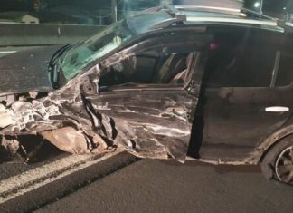 Veículo na contramão causa acidente na BR-101