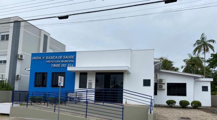 ESF em Timbé do Sul em fase final de execução