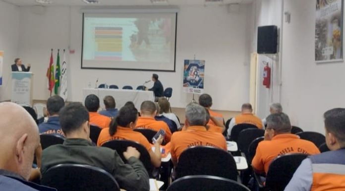 Santa Rosa do Sul presente em seminário internacional contra desastres