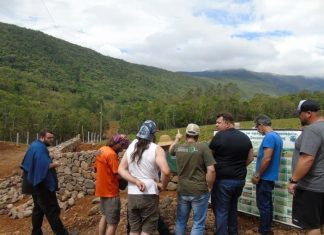 Equipe técnica do Geoparque visita Timbé do Sul