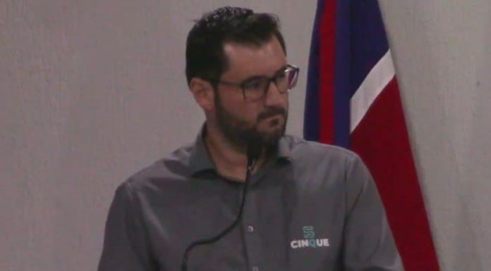 Câmara de Gaivota recebe presidente da Associação Comercial e Industrial