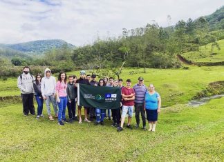 Alunos são convidados a fazer análise turística em propriedade de Jacinto Machado