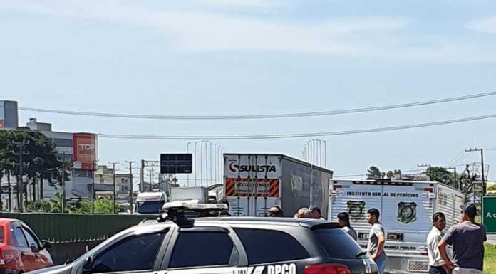 Morador de Sombrio morre atropelado na BR 101