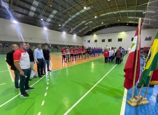 Santa Rosa do Sul inicia Campeonato Municipal de Futsal