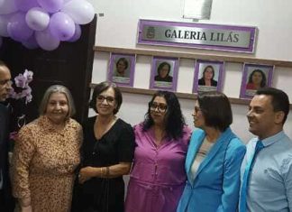 Câmara de Sombrio inaugura Galeria Lilás em homenagem às mulheres