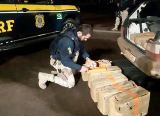 Traficante é preso com 200 quilos de maconha em Torres