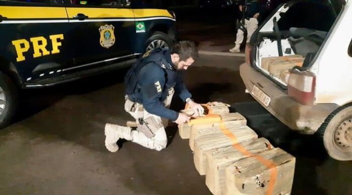 Traficante é preso com 200 quilos de maconha em Torres