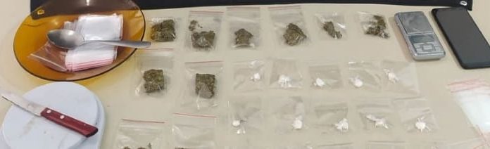 PM apreende drogas e captura suspeito de traficância e maus-tratos em Sombrio