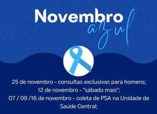Campanha Novembro Azul, em Jacinto Machado