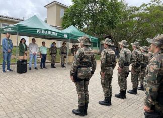Polícia Ambiental de Maracajá inaugura reforma das instalações