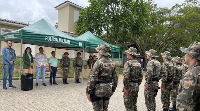 Polícia Ambiental de Maracajá inaugura reforma das instalações