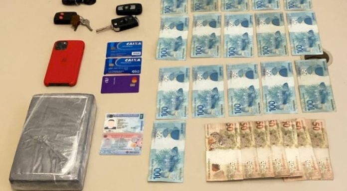 Homem de nacionalidade paraguaia é detido por tráfico de drogas