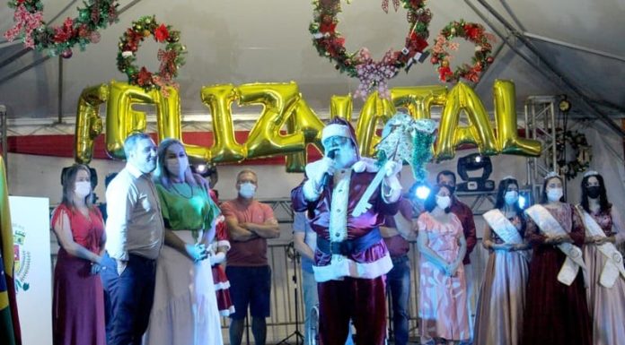 Natal Iluminado inicia neste sábado, em Santa Rosa do Sul