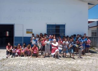 Adolescentes realizaram uma trilha especial em Balneário Arroio do Silva
