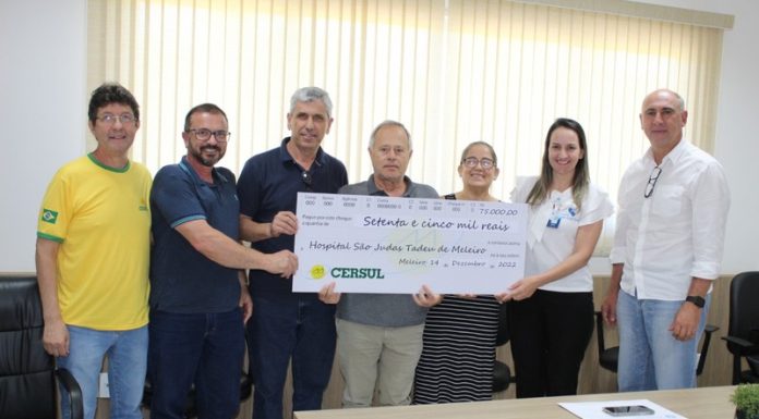 Hospitais recebem recursos da CERSUL